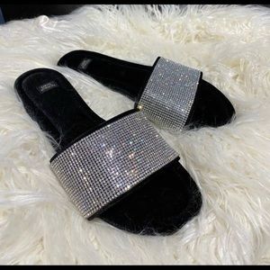 Victoria’s Secret Rhinestone Slides